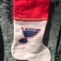 Vintage St.Louis Blues Christmas Stocking White Rare Hard-To-Find Collectible