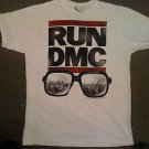 RUN DMC T Shirt New in Mint Condition XL White NYC Glasses Rare Hard-To-Find