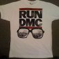 RUN DMC T Shirt New in Mint Condition XL White NYC Glasses Rare Hard-To-Find