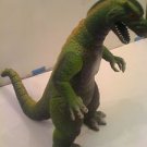 Vintage 14" Godzilla Vinyl Doll Toy Made In Hong Kong Rare Hard To Find Monster