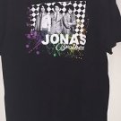Jonas Brothers 2008 Concert Burning Up Tour Shirt Black M Mint Condition Cotton