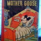 Vintage Walt Disney Presents The Mickey Mouse Mother Goose Hardback Book RARE
