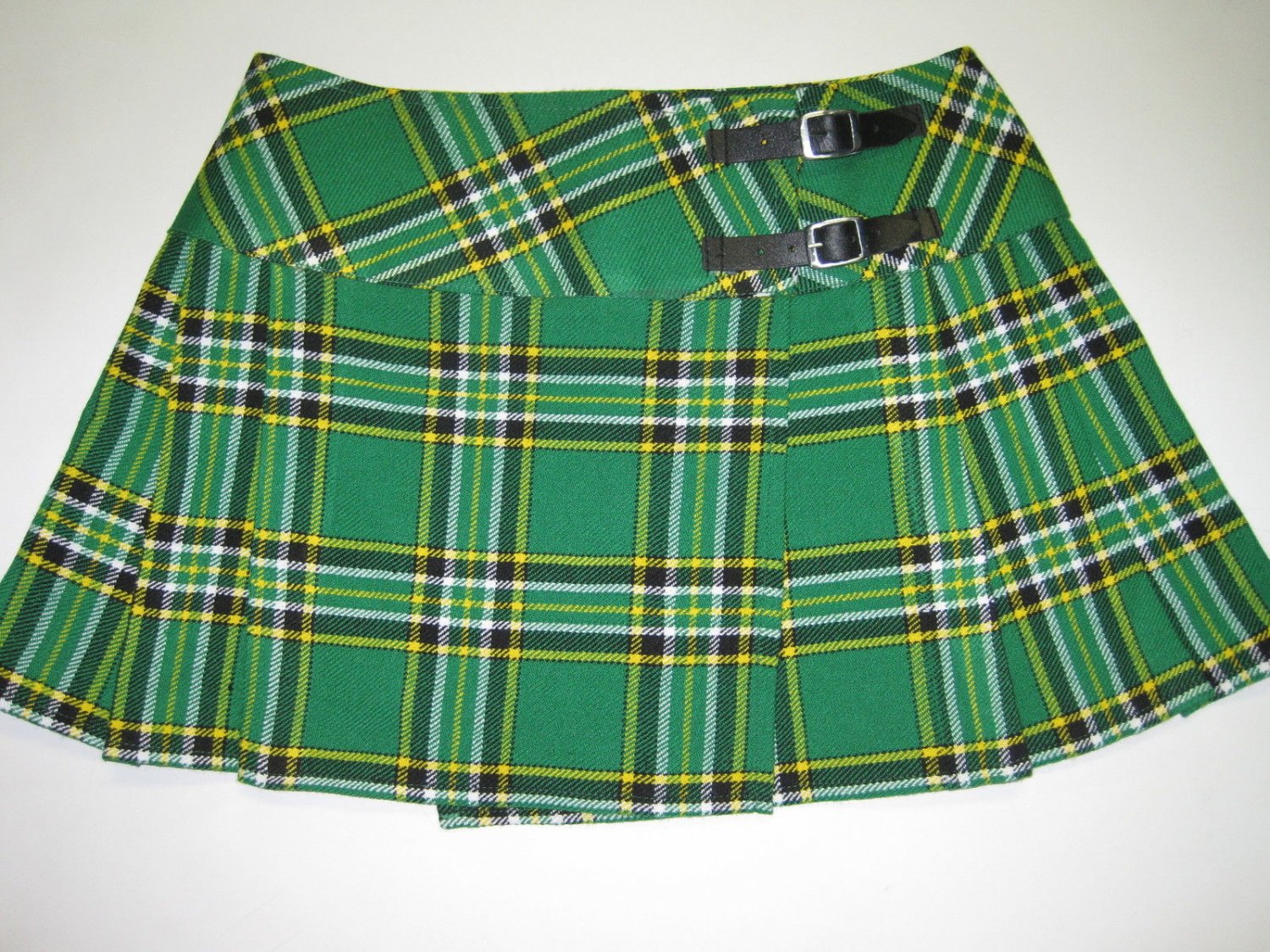 Ladies Irish Heritage Tartan Scottish Mini Billie Kilt Mod Skirt Custom ...