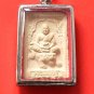 PRA LP.PERN KEE SUEA - WAT BANG PRA TEMPLE - ANTIQUE THAI BUDDHA AMULET  with LOCKET