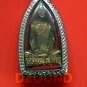 Pra statue LP.DERM Wat Nhong Poh - ANTIQUE THAI BUDDHA AMULET PENDANT with Locket