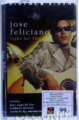 JOS&Atilde;&copy; FELICIANO - LIGHT MY FIRE - THAI MUSIC CASSETTE