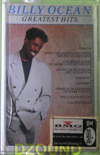 BILLY OCEAN - GREATEST HITS - THAI MUSIC CASSETTE 1989