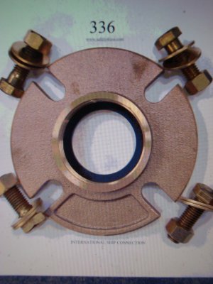 International shore flange