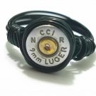 Bullet casing wire wrapped ring