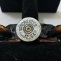 Gun Jewelry,Bullet slugs and shot gun primer cuff, punk rock style American made