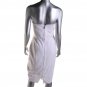 Black Halo 2034 Womens Twill Strapless Knee-Length Party Dress BHFO