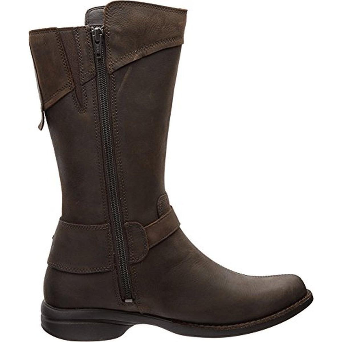 Merrell 7469 Womens Captiva Brown Leather Riding Boots Shoes 6 Medium ...