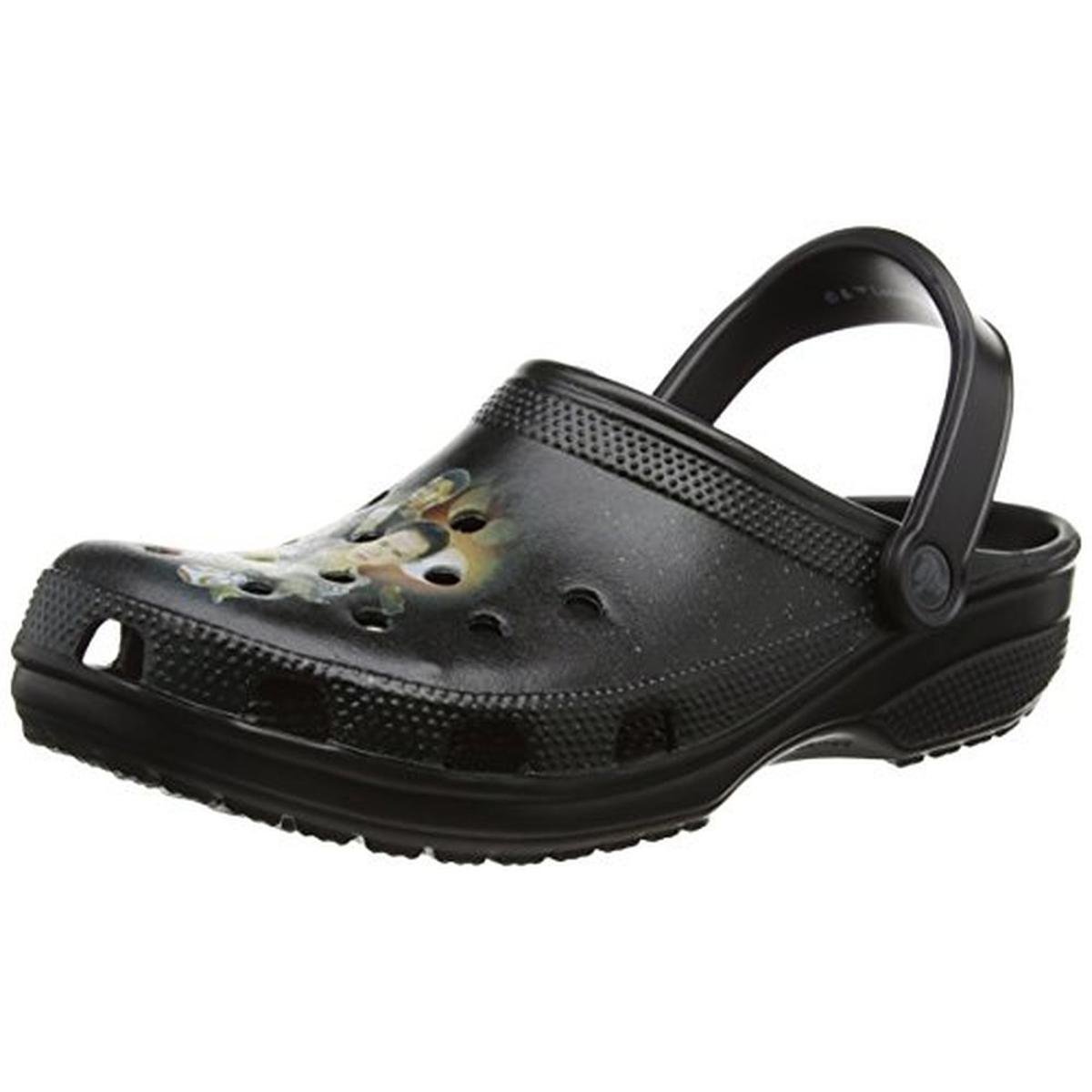 Crocs 0006 Mens Star Wars Black Mules Slide Clogs Shoes 10 M10/W12 BHFO