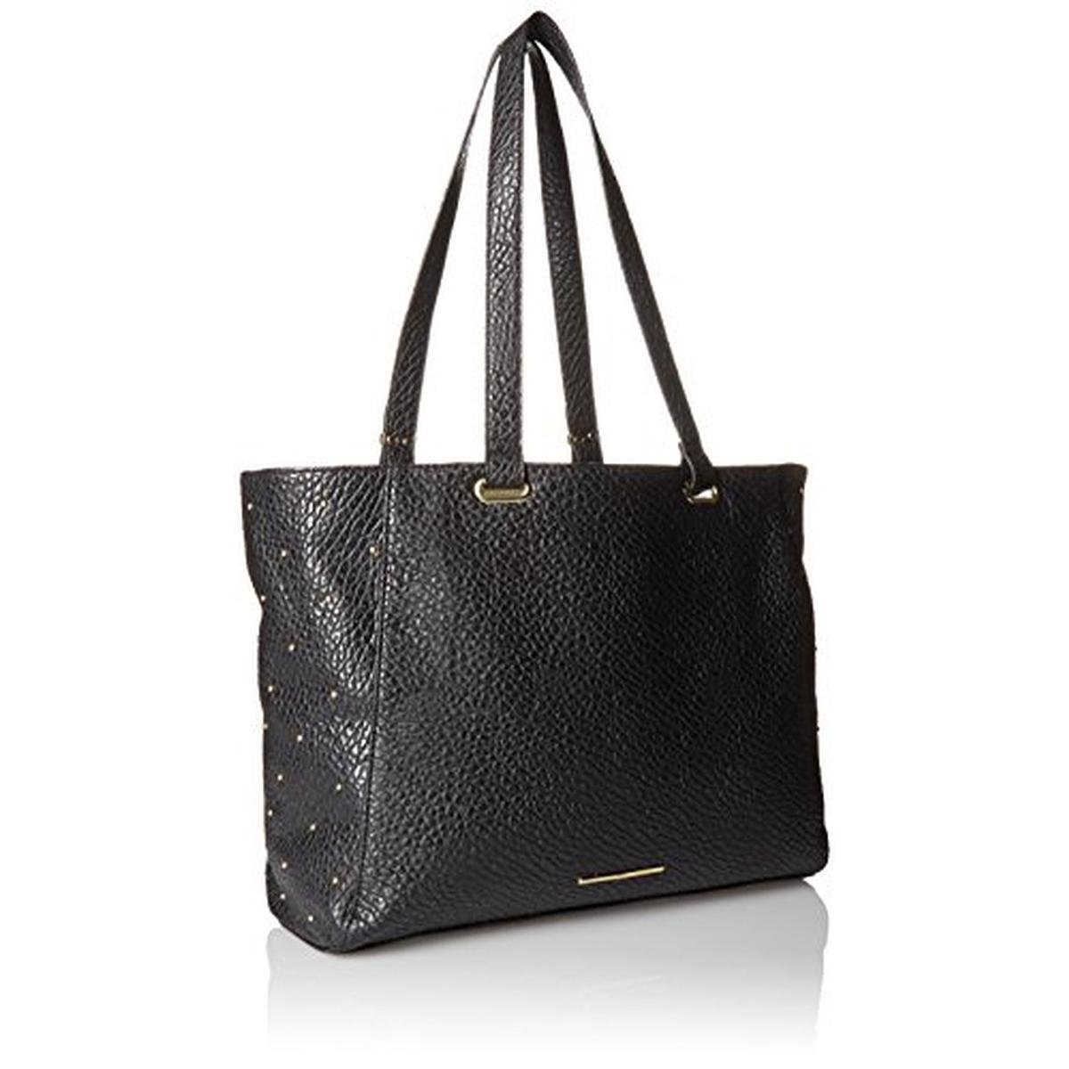 Rosetti 4435 Womens Drew Black Faux leather Tote Handbag Purse Large BHFO