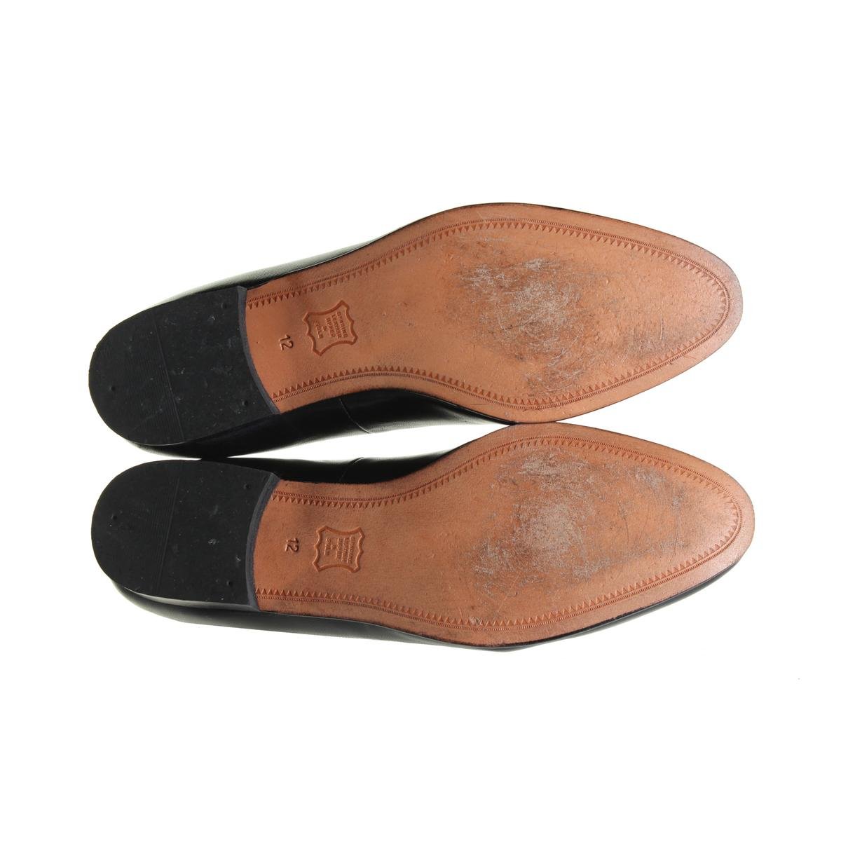 Giorgio Brutini 8079 Mens Crawley Black Leather Loafers Shoes 12 Medium ...