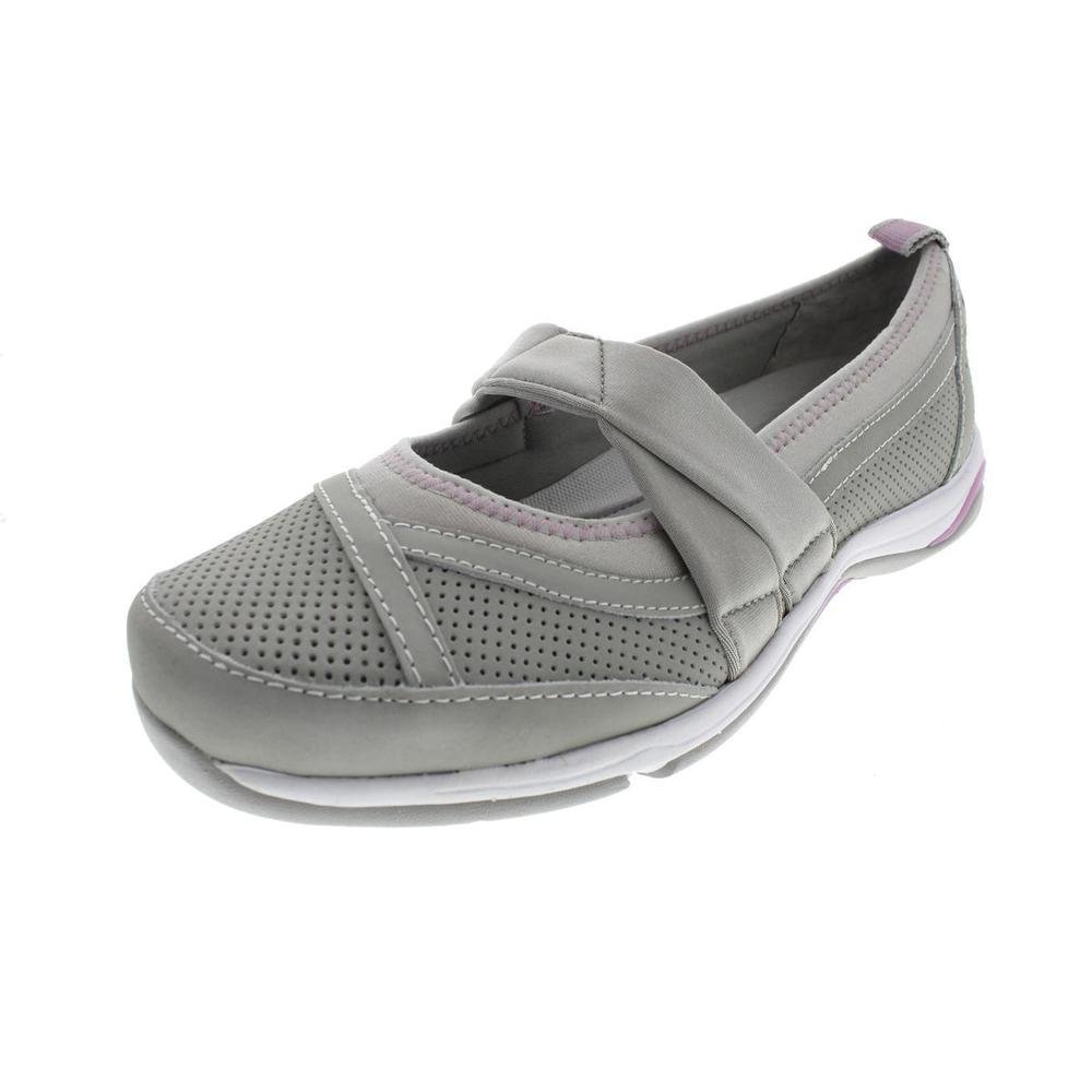 Ryka 3436 Womens Tensil Gray Leather Athletic Walking Shoes 12 Medium ...
