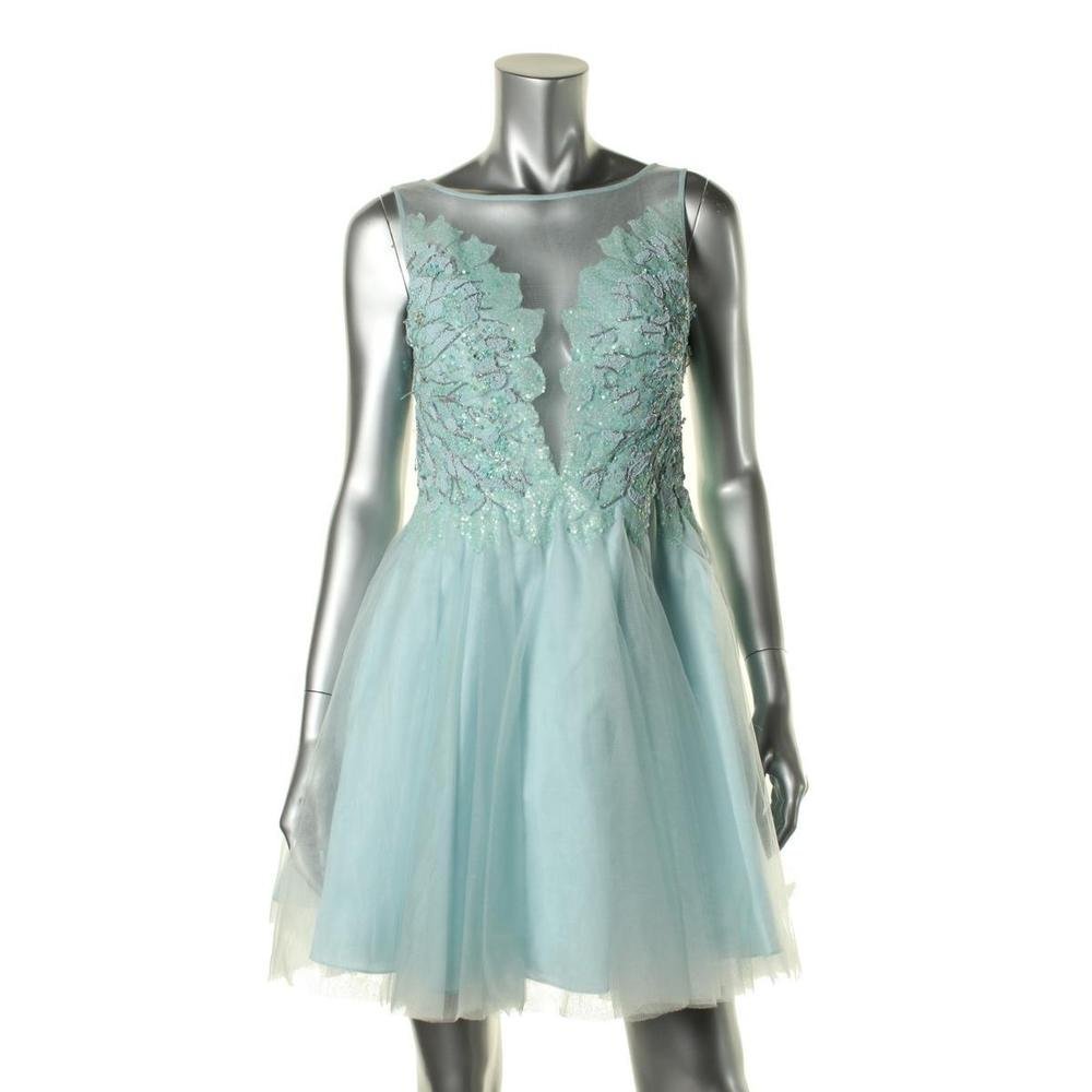 basix strapless tulle ball gown