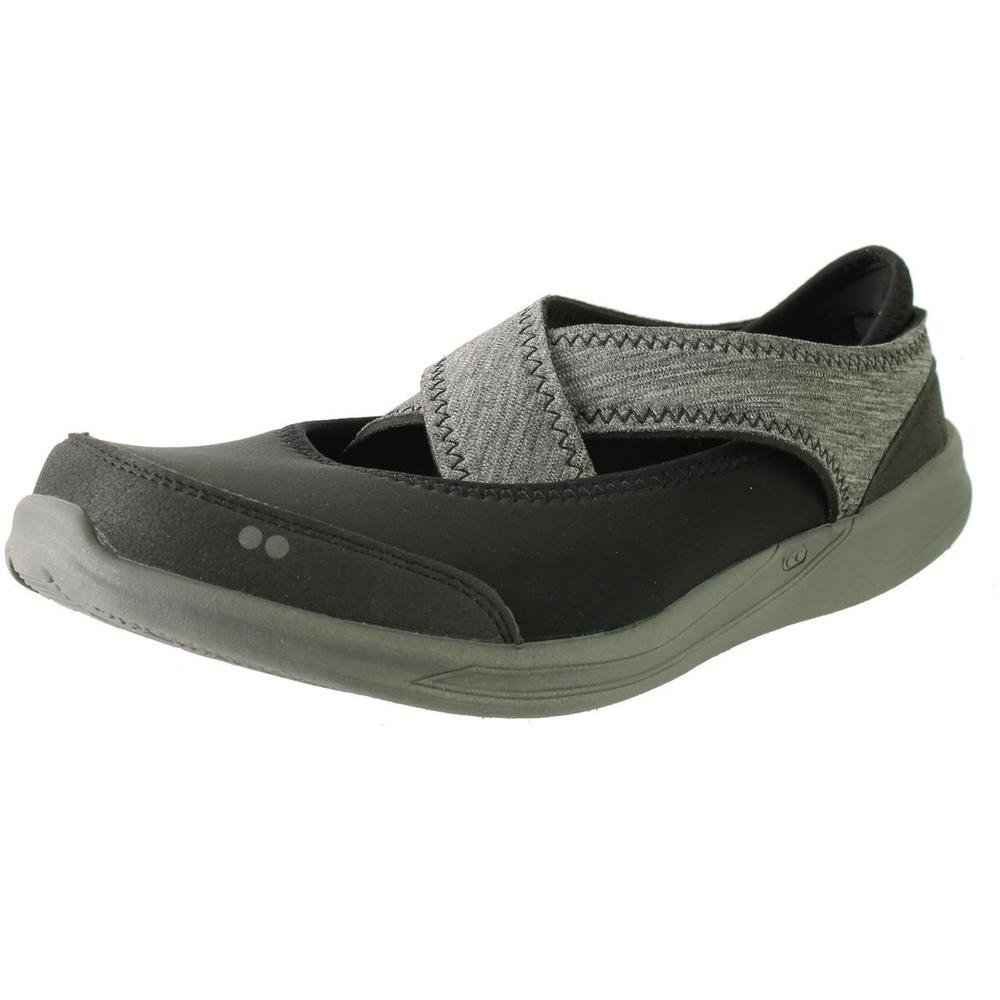 Ryka 0387 Womens Mantra Black Mary Janes Casual Shoes 8 Wide (C,D,W) BHFO