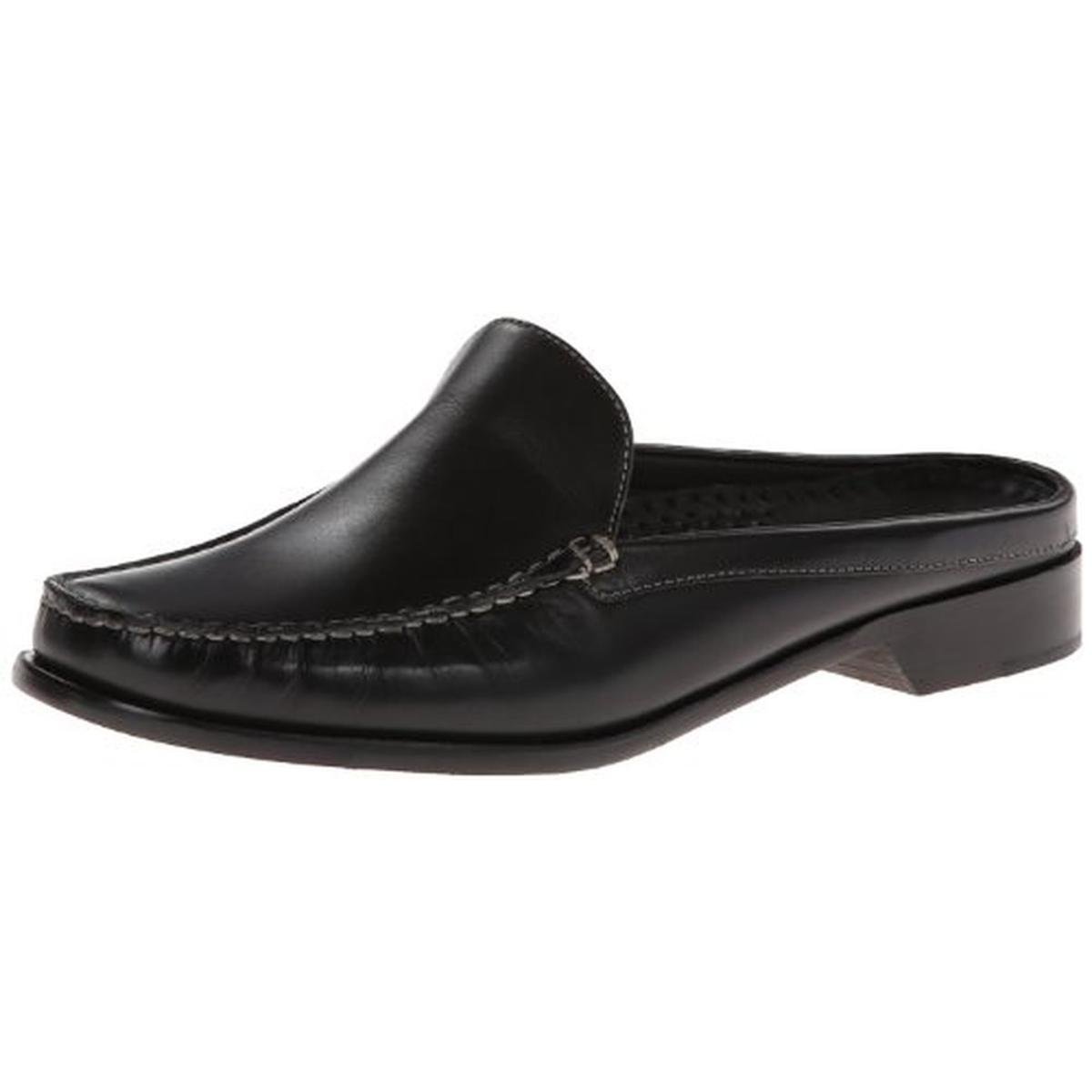 cole haan leather mules