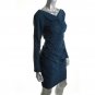 Zac Posen 5140 Womens Blue Lined Crepe Cocktail Dress 2 BHFO