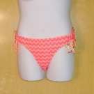 OP WOMENS XL CROCHET BIKINI BOTTOMS PEACH/PINK NEW NICE