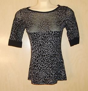 DOTS JRS X SMALL LIGHTWEIGHT PRINTED BLACK TOP NICE