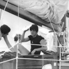 Paul McCartney on a boat. - 8x10 photo