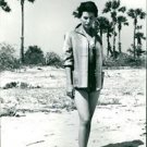 Silvana Mangano walking on a sunny day.  - 8x10 photo