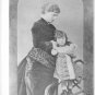 Winston Churchill as child with his mother. - 8x10 photo