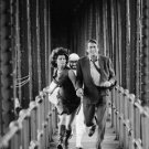 Sophia Loren and Gregory Peck running. - 8x10 photo