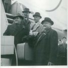 Jussi Björling coming up stairs from plane. - 8x10 photo