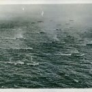 A great Army Africa-bound protecting plane photographs historic convoy enroute.