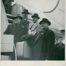 Johan Jonatan "Jussi" Björling with men. - 8x10 photo