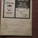 Vintage 1973-1986 Chevrolet Light Truck Catalog, Axles, Gears, Linkage 070716115