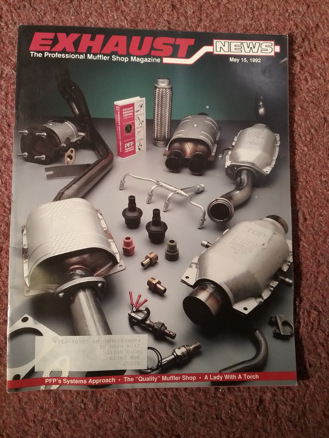 Exhaust News Magazine May 15, 1992 The Quality Muffler Shop 070716143