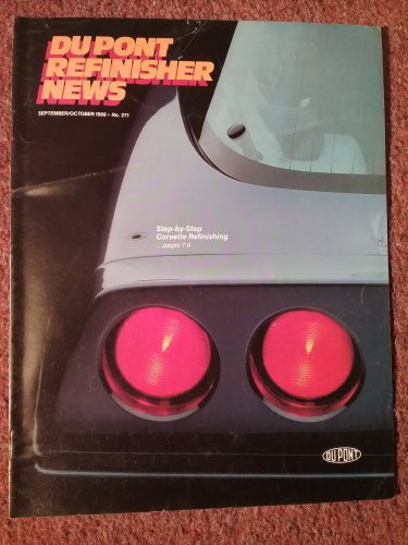 Du pont Refinisher News, September/October 1988 NO 271 Corvette Refinishing 070716220