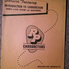 VintageService Training RP Carburetors 1159 Models B & BC 70716231