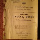 Vintage 1942-1949 New Departure and Hyatt Bearings Catalog 070716239