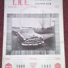 Vintage March 1967 T.H.E. Greater Super Six Club Hudson Club 070716334