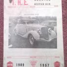 Vintage December 1968 T.H.E. Greater Super Six Club Hudson Club 070716337