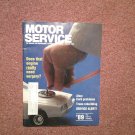 Vintage March 1989 Motor Service Magazine, CARB Problems, TRANS 070716353