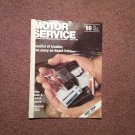 Vintage August 1989 Motor Service Magazine,  On Board Links 070716357