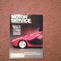 Vintage January 1992 Motor Service Magazine, 070716361