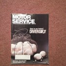 Vintage March 1992 Motor Service Magazine, Cost Value Ratios  070716363