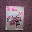 Vintage Sept 1991 Motor Service Magazine, 70th Year 070716376