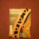 Vintage  May 1990 Motor Service Magazine,  Cat Clogged 070716384