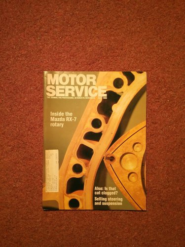 Vintage  May 1990 Motor Service Magazine,  Cat Clogged 070716384
