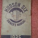 Vintage 1935 Hudson Six Owners Manual  070716439