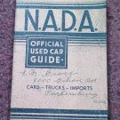 VIntage NADA Offiicial Car Guide Eastern Ed Jan 1973  070716479