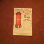 Vintage Paper Advertisment Ewing Automatic Steam Cleaner  070716540